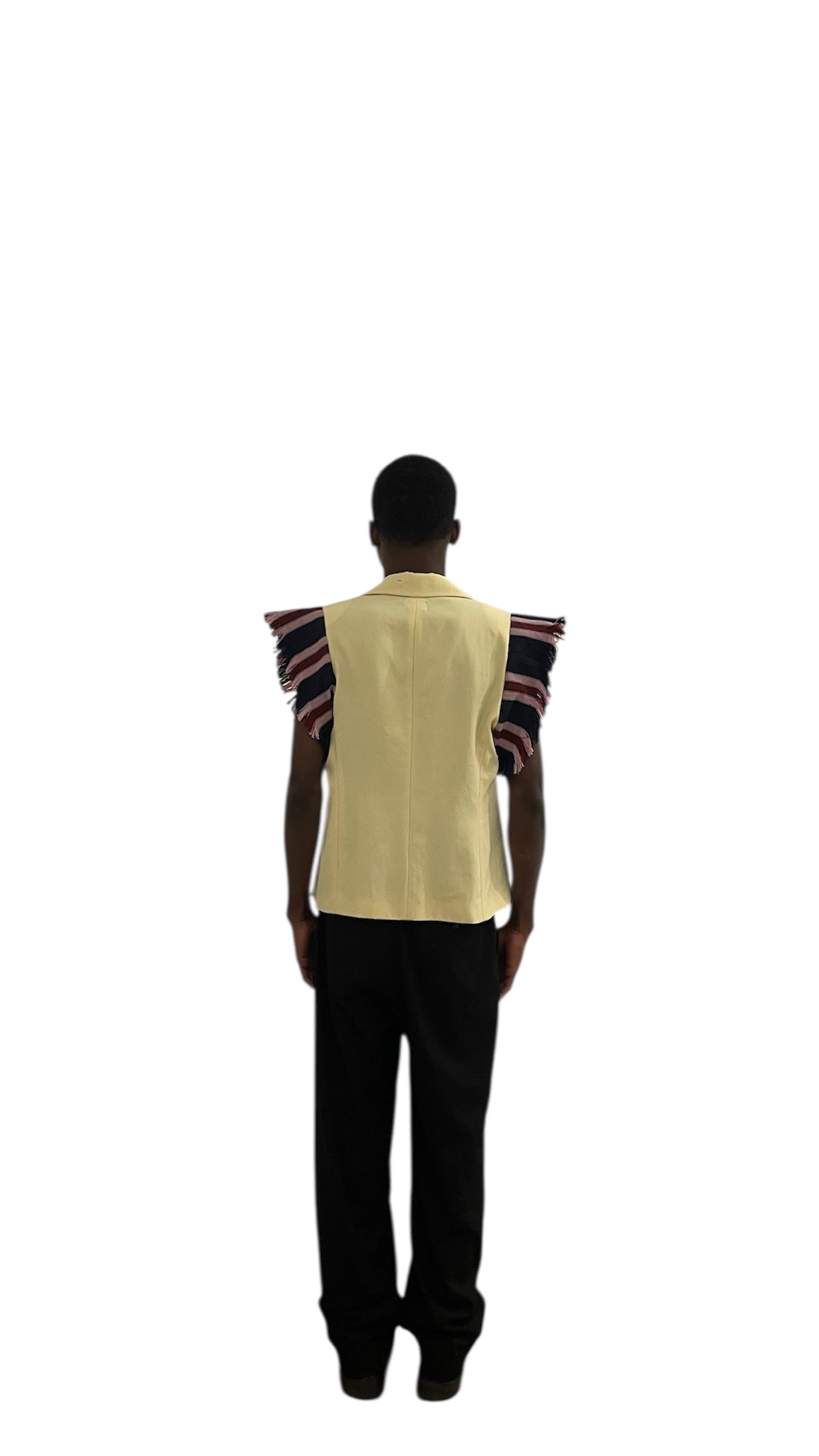 Veste beige à épaulette