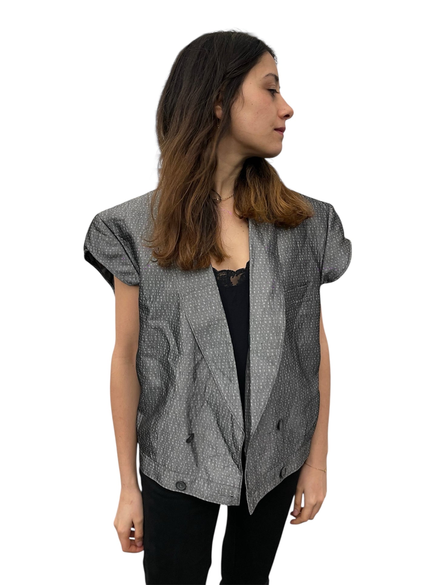 Veste argentée