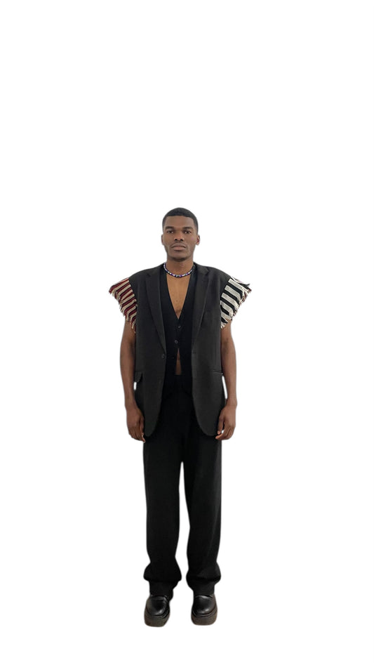 Veste à épaulettes